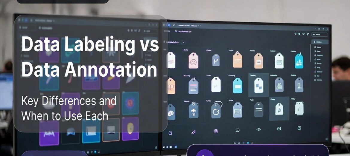 Data Labeling vs Data Annotation differences for AI training data