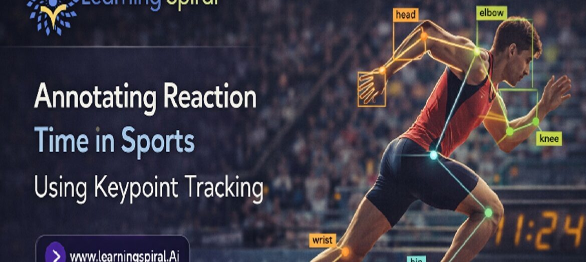 Keypoint tracking for reaction time annotation in sports AI