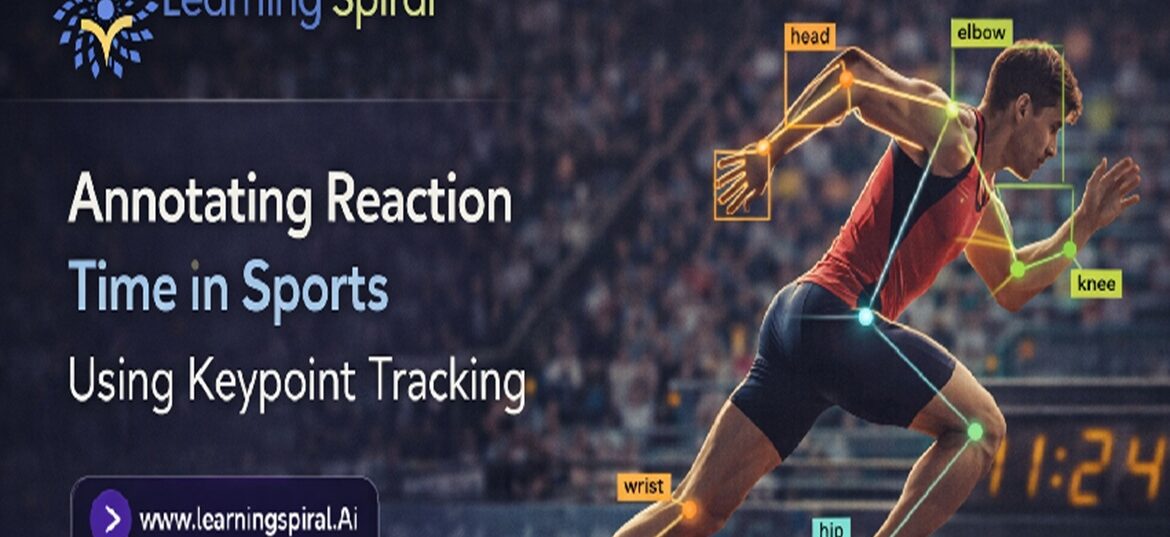 Keypoint tracking for reaction time annotation in sports AI