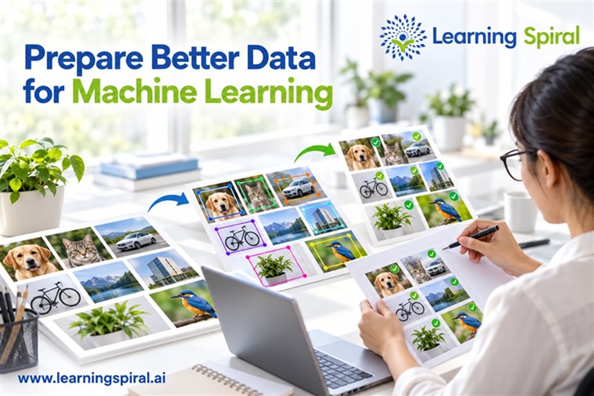 Dataset for Machine Learning showing data preparation, annotation and AI training data quality assurance.